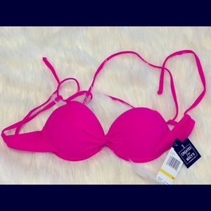 NWT. Bubble gum pushup bikini